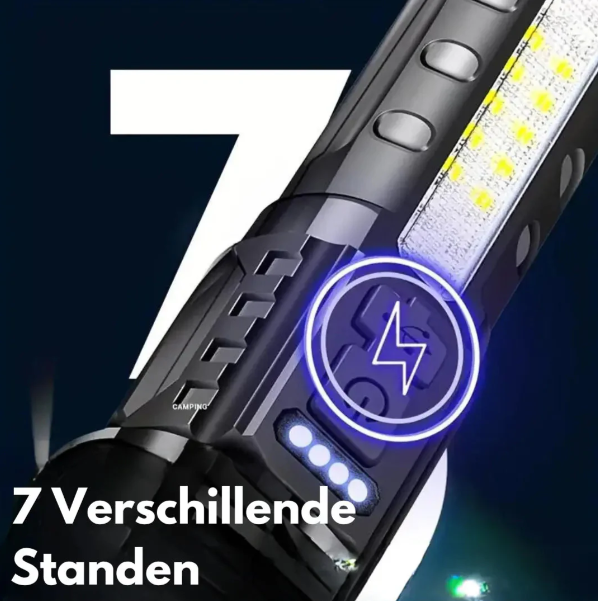 Militaire Zaklamp 5000 Lumen Robuust 3