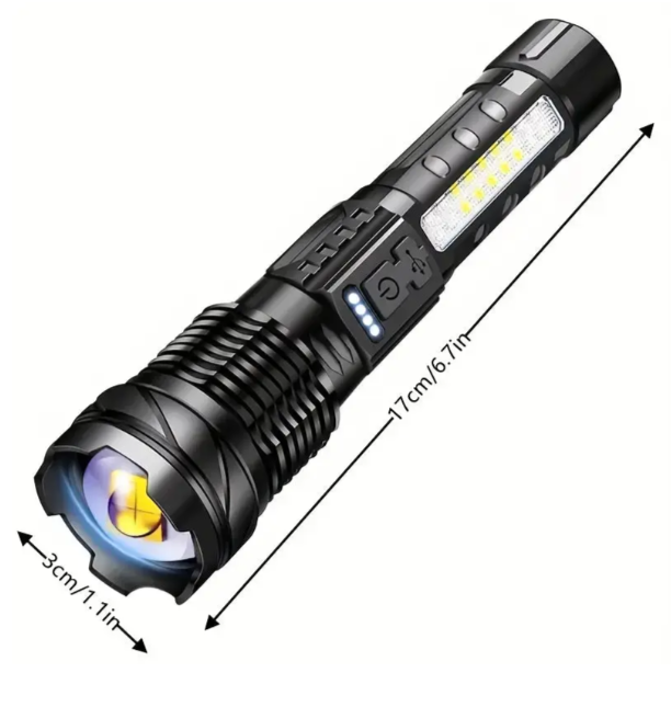 Militaire Zaklamp 5000 Lumen Robuust 5