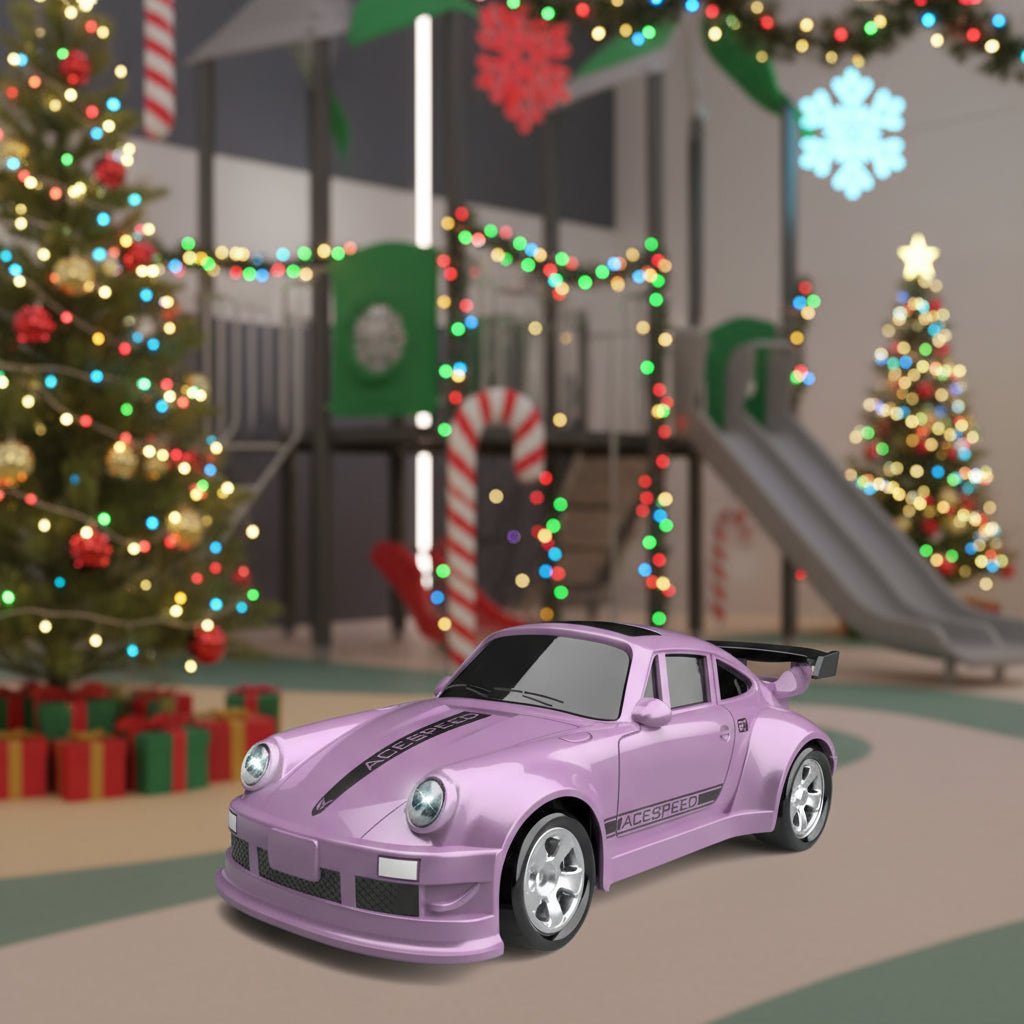 Mini RC Auto 1:64 met Driftfunctie en 2,4 GHz Afstandsbediening 10