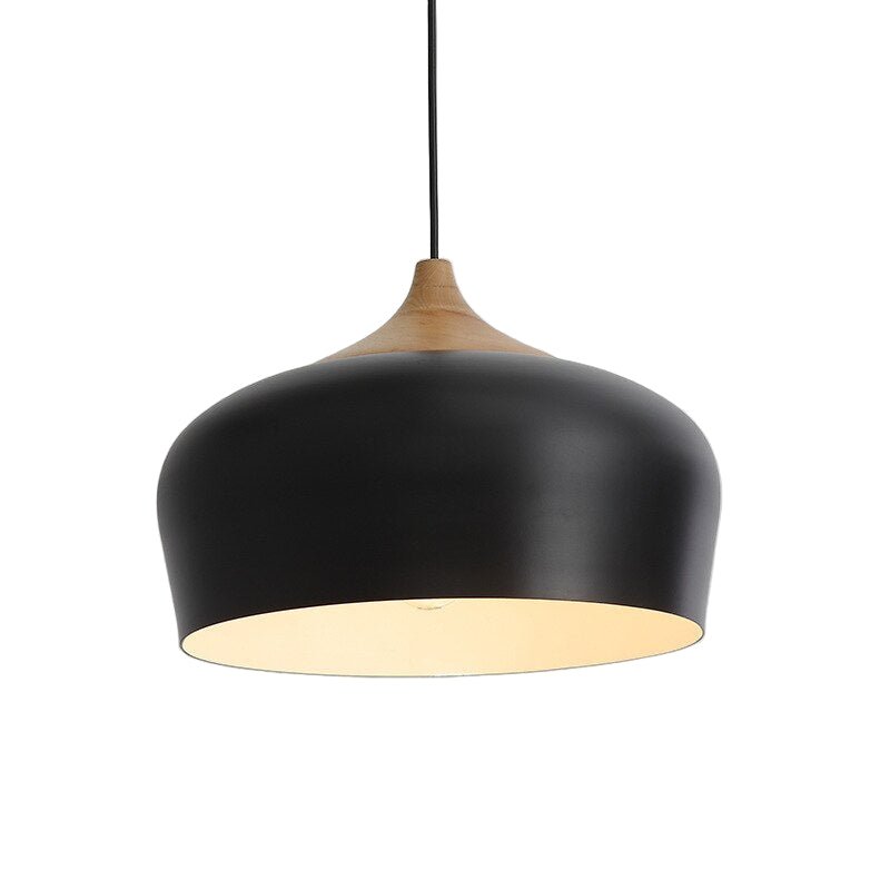 Minimalistische Hanglamp Met Pastel Koepel 3