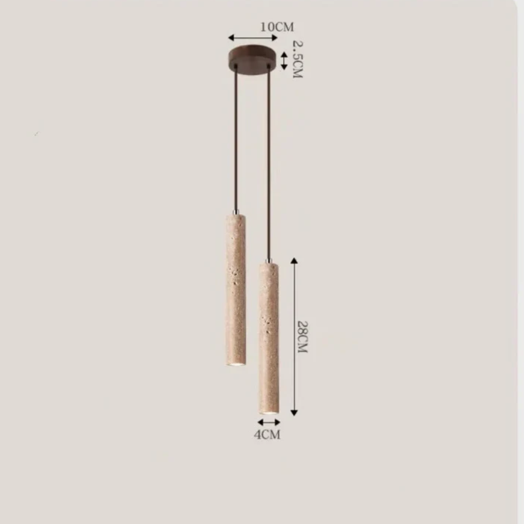 Minimalistische LED Kroonluchter in Wabi-Sabi Stijl 6