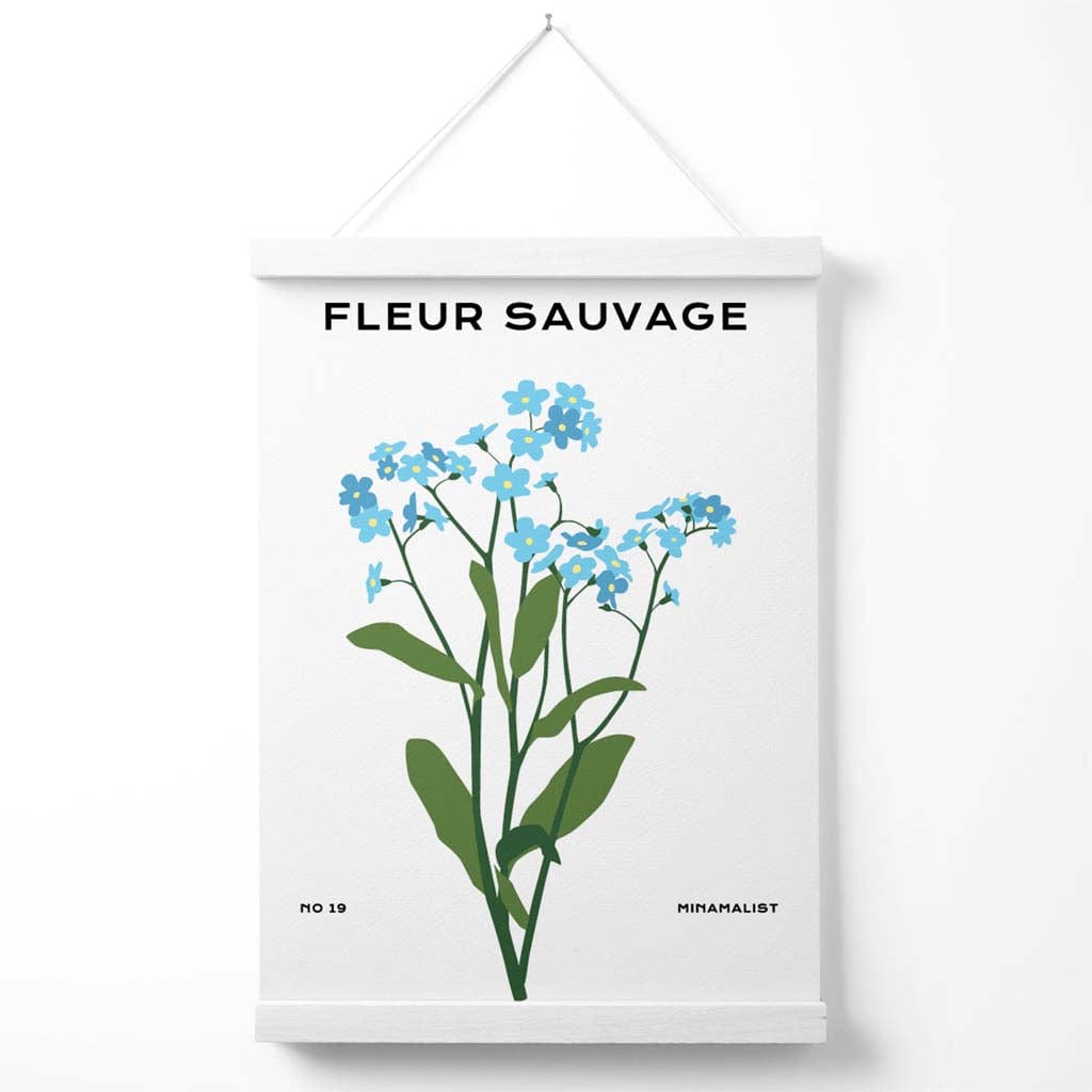 Minimalistische Poster met Bloemenontwerp voor Wanddecoratie 2