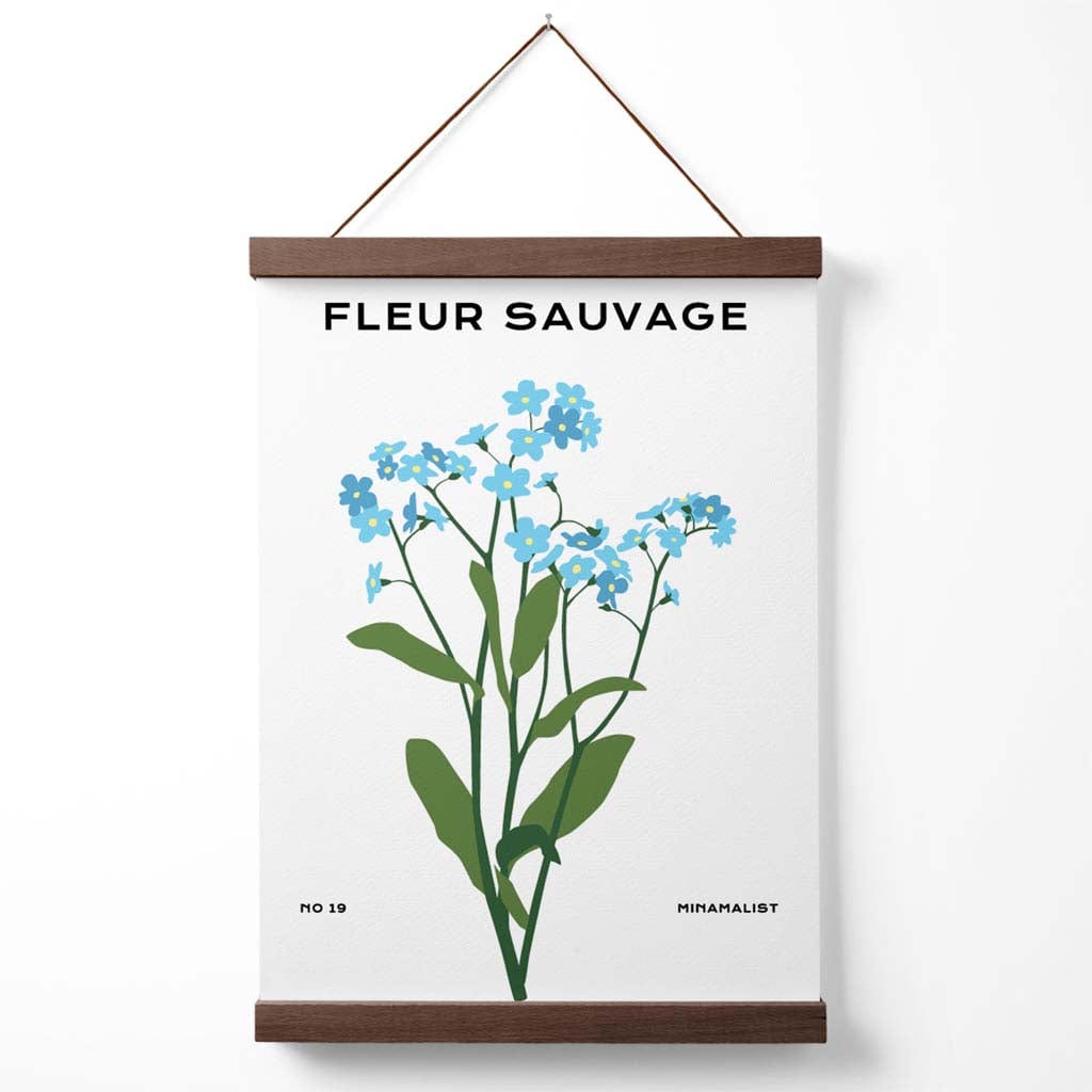 Minimalistische Poster met Bloemenontwerp voor Wanddecoratie 4