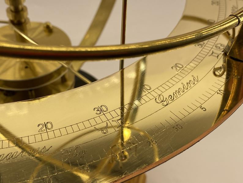 Model van het Zonnestelsel met 9 Planeten en 28 Manen 5
