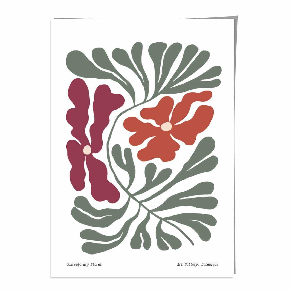 Moderne Bloemenposter Boho Stijl voor Interieurdecoratie 0