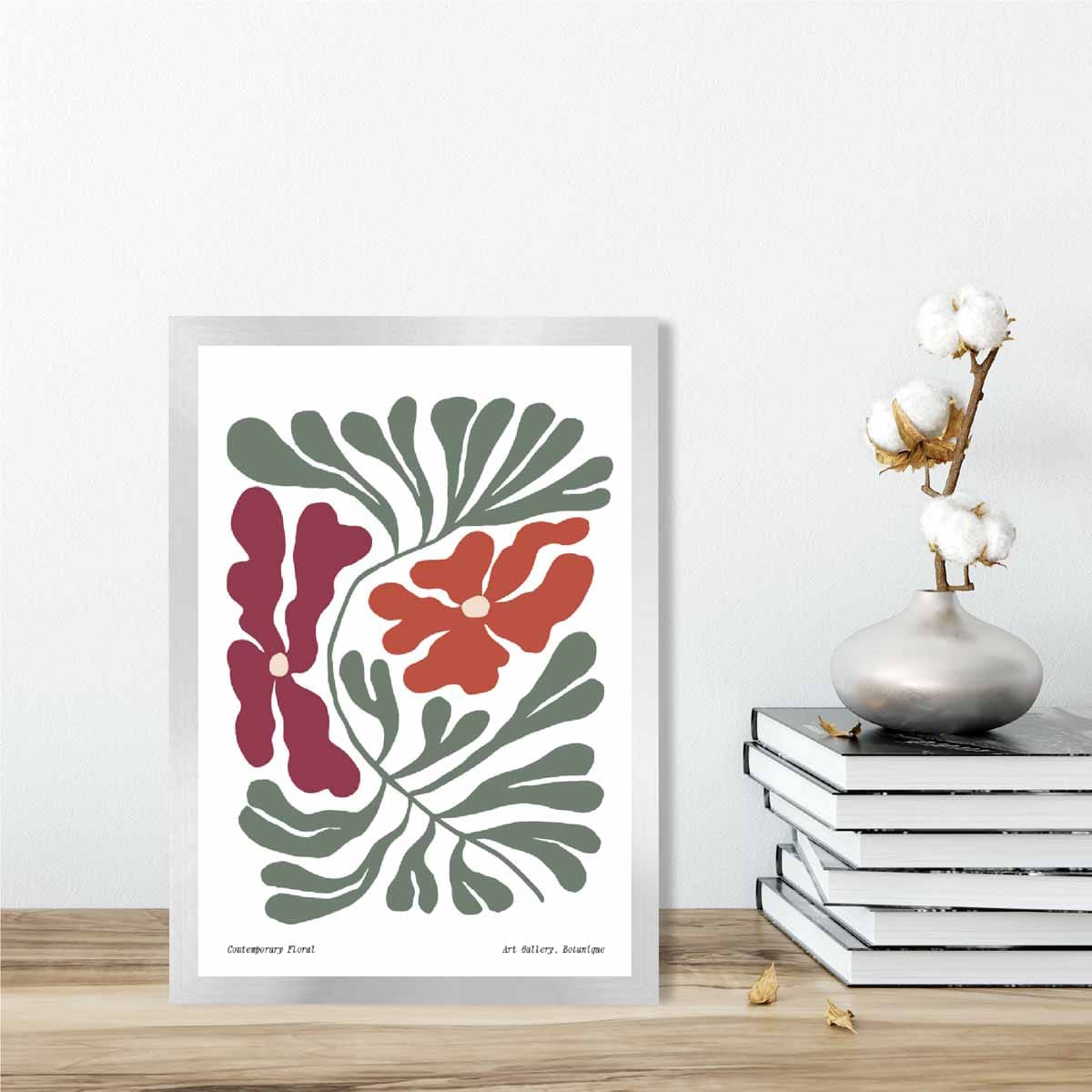 Moderne Bloemenposter Boho Stijl voor Interieurdecoratie 2