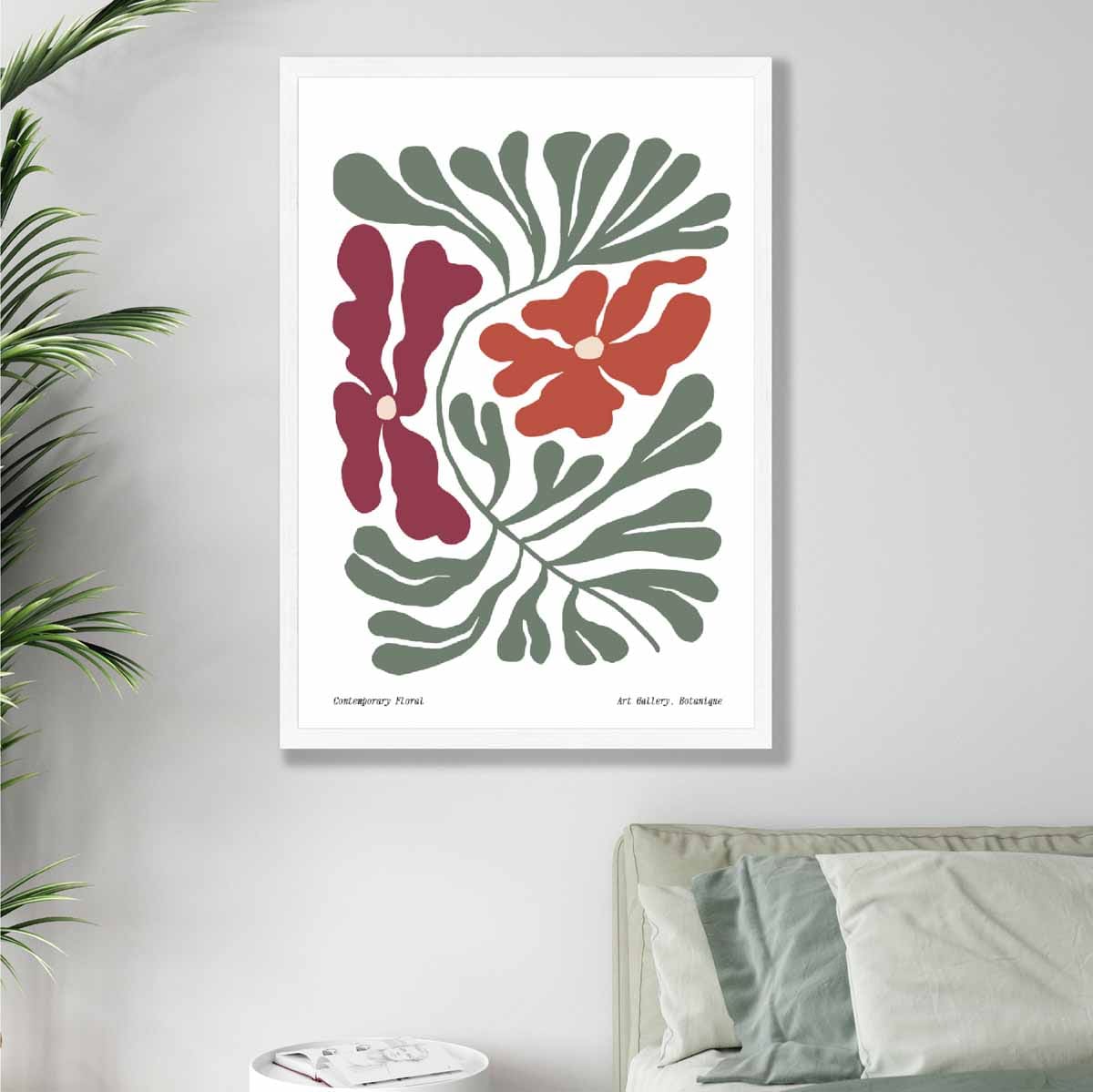 Moderne Bloemenposter Boho Stijl voor Interieurdecoratie 4