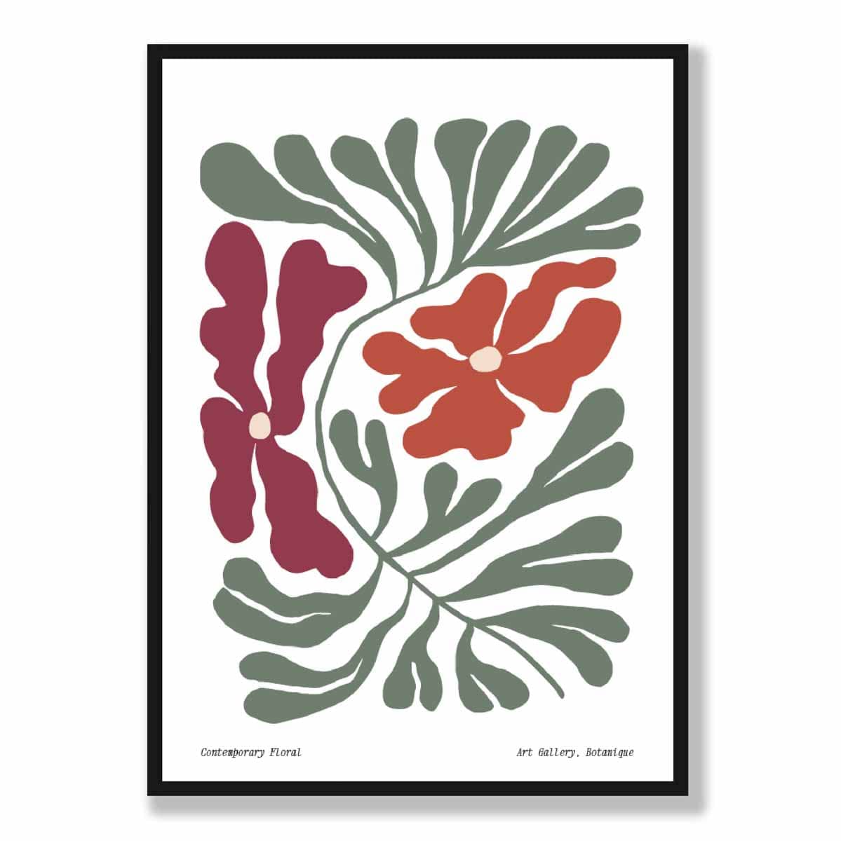 Moderne Bloemenposter Boho Stijl voor Interieurdecoratie 5