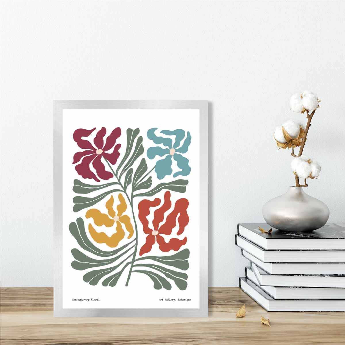 Moderne Botanische Bloemenposter Boho Stijl 2