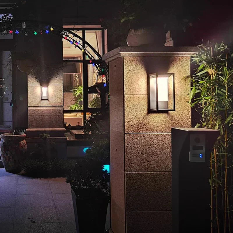 Moderne Buiten Wandlamp LED Verlichting Strak Design 2