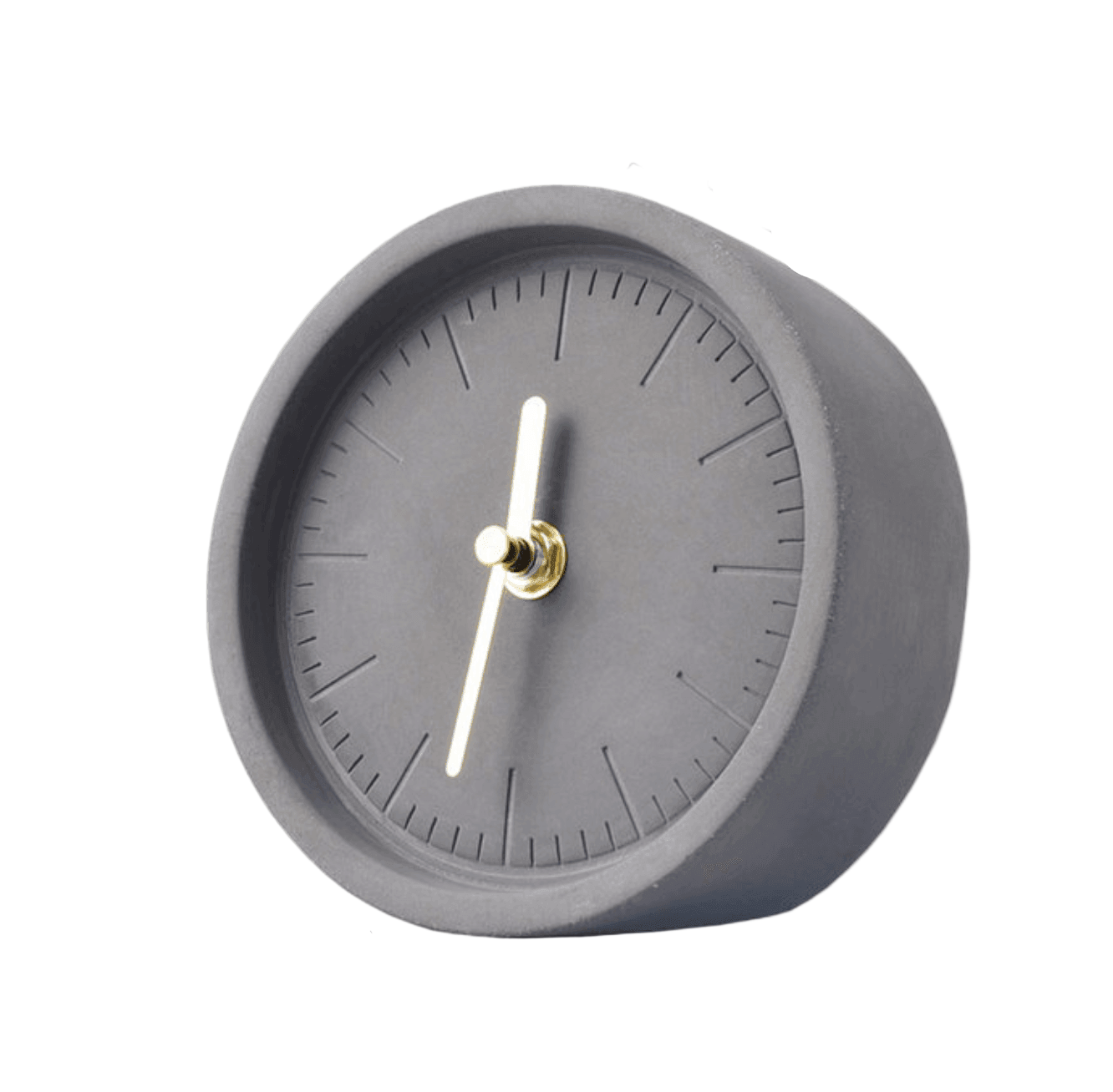Moderne Bureauklok Nordic Cement
