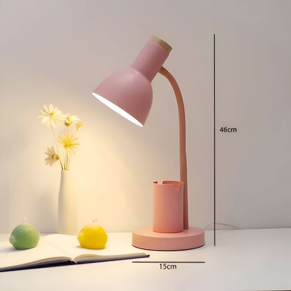 Moderne Bureaulamp LED met Penhouder en Verstelbare Lampkop 8