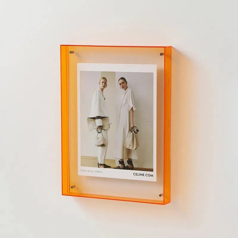 Moderne Fotolijst Met Kleurrijke Rand Voor Wanddecoratie 2