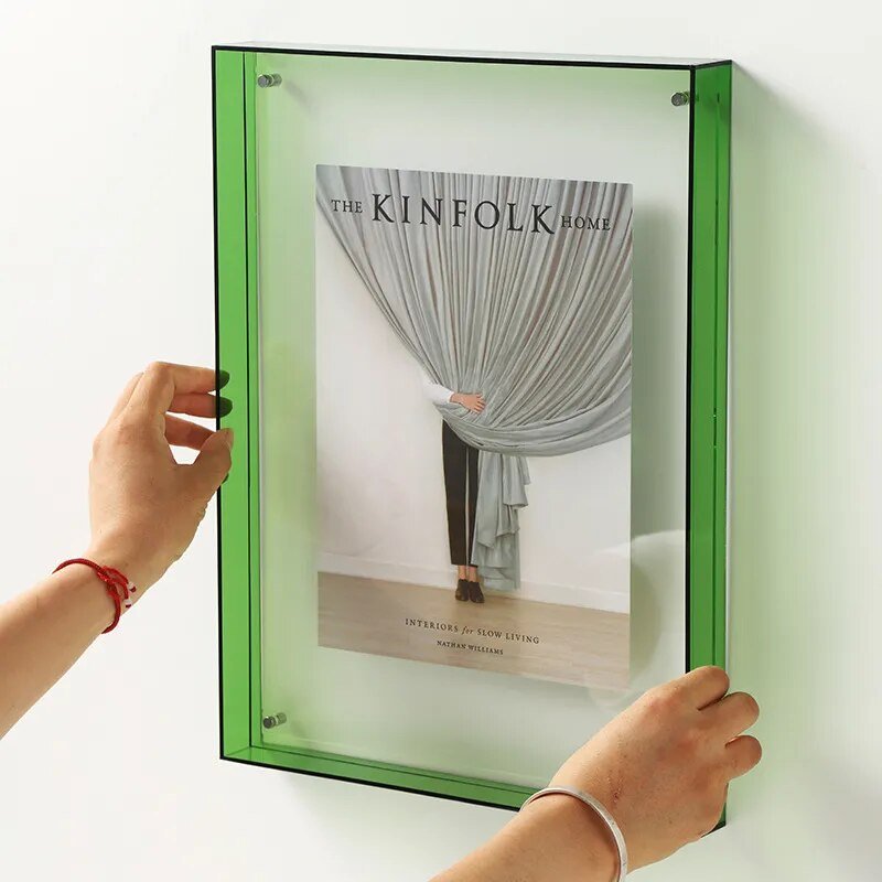 Moderne Fotolijst Met Kleurrijke Rand Voor Wanddecoratie 3