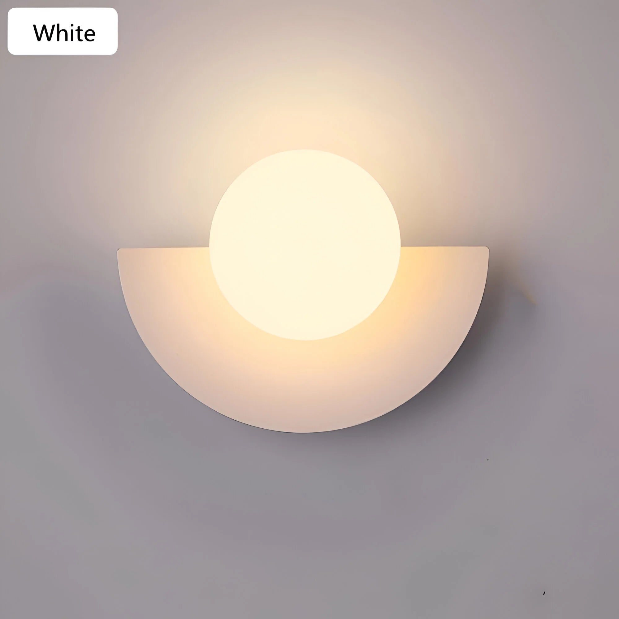 Moderne Halfronde Wandlamp voor Woonruimtes 4