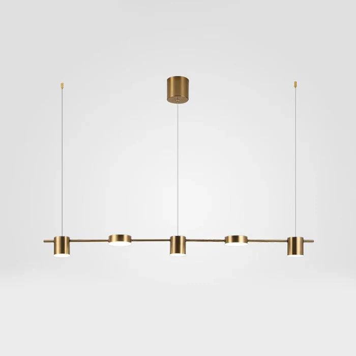 Moderne Hanglamp Aluminium AuraDrum 4
