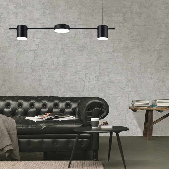 Moderne Hanglamp Aluminium AuraDrum 9