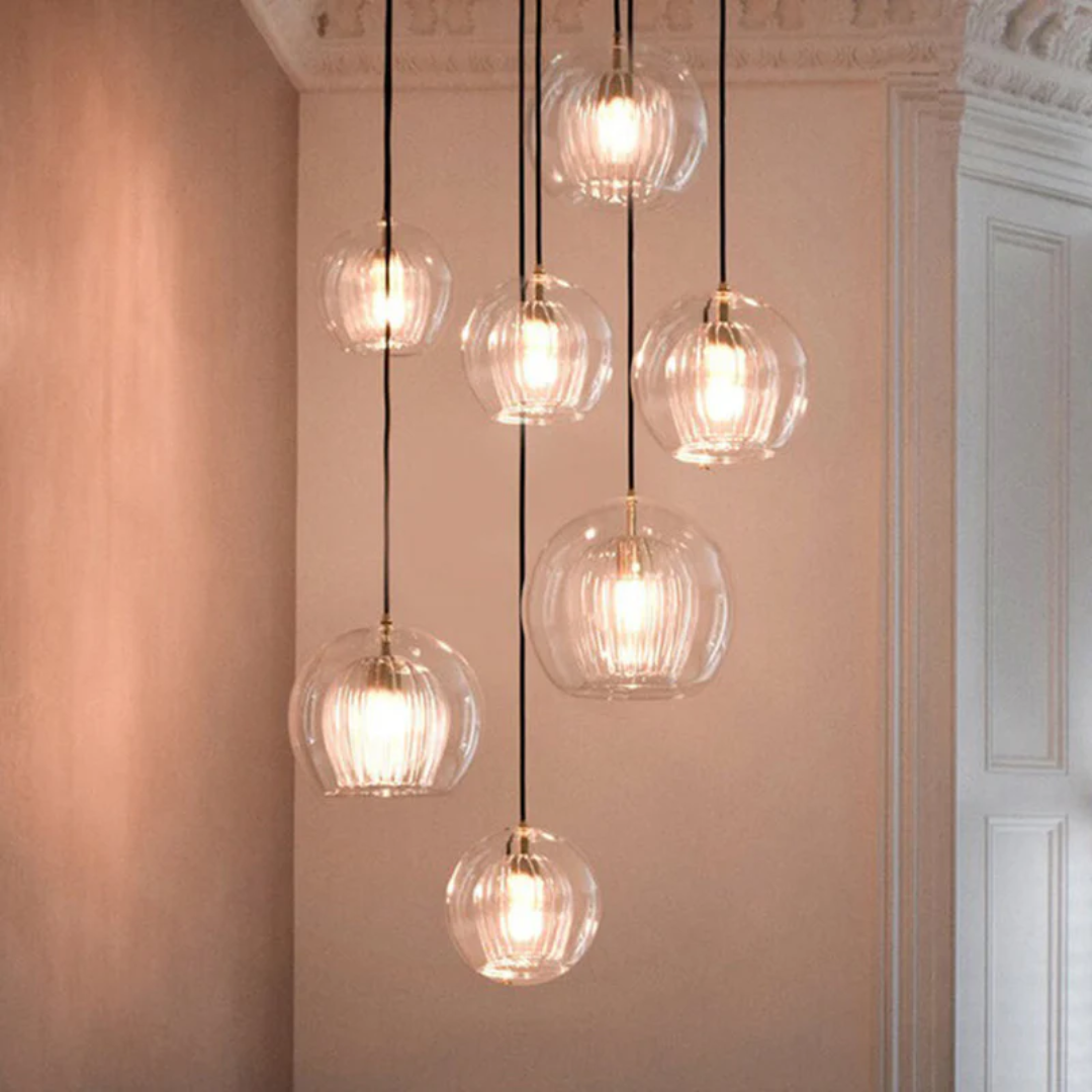 Moderne Hanglamp Bolvormig Voor Woonkamer Eetkamer Slaapkamer Met Verstelbare Hoogte 8