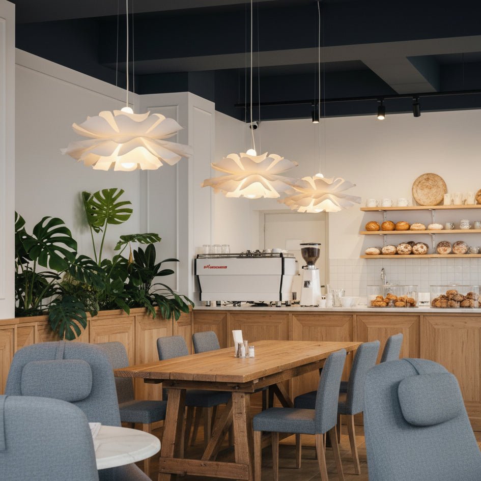 Moderne Hanglamp Eettafel Lotus Inspiratie voor Woonkamer en Eetkamer 5