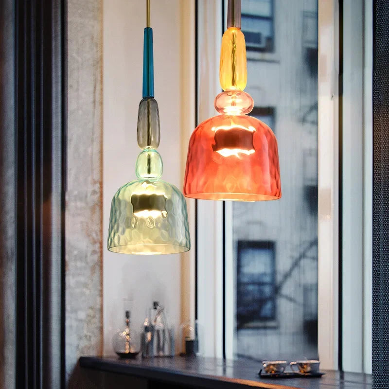 Moderne Hanglamp Macaron Kleur voor Woonkamer en Eetkamer 1