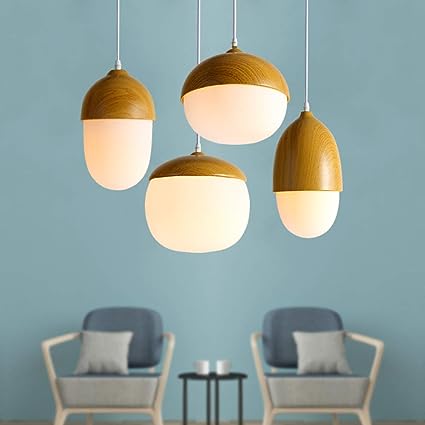 Moderne Hanglamp met Natuurlijke Houten Accenten 8