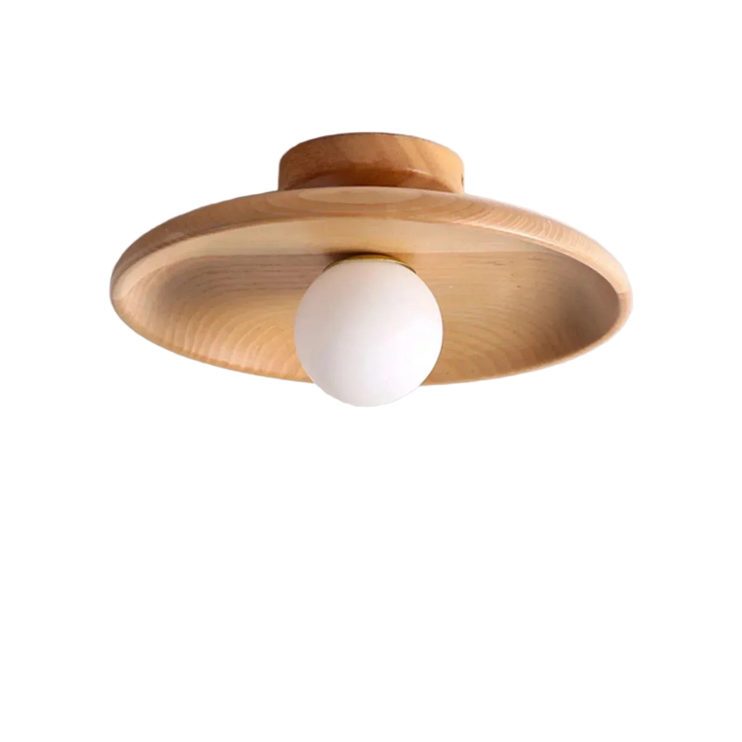 Moderne Houten Plafondlamp Bal Hanglamp 5