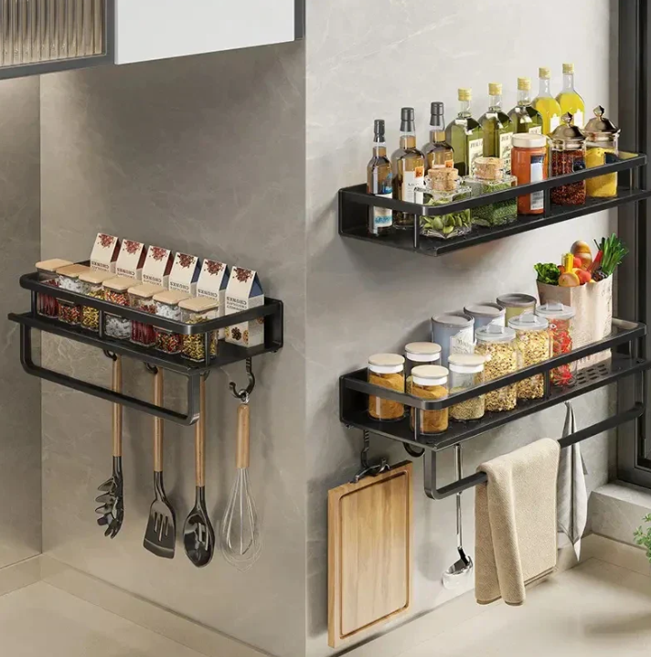 Moderne Keukenplank Met Haken Voor Optimale Organisatie 2