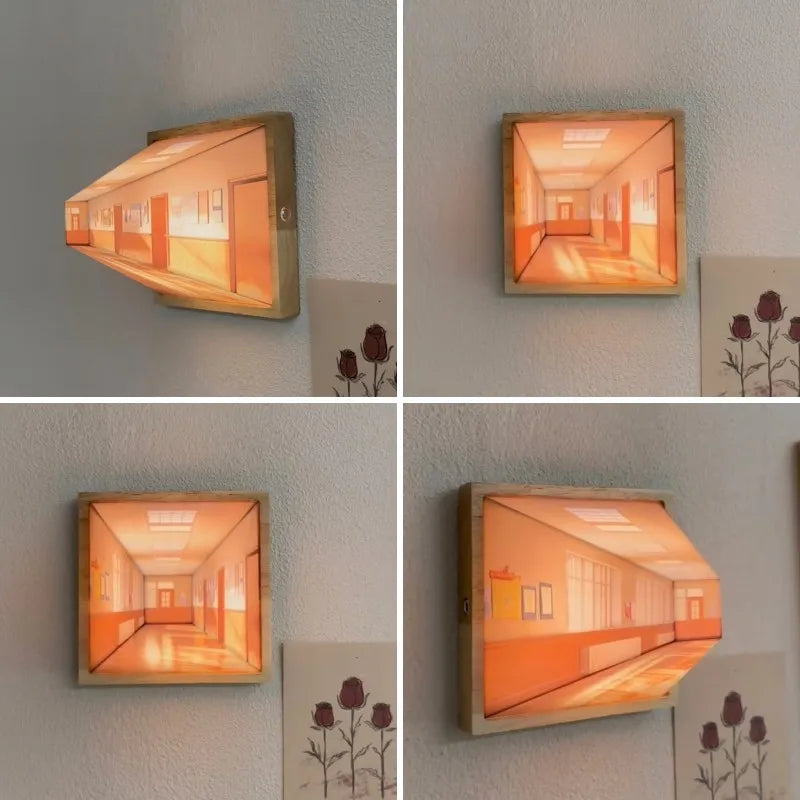 Moderne LED Muurkunst Lamp voor Thuisdecoratie 4
