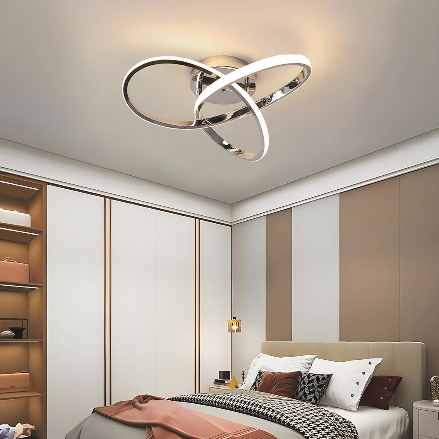 Moderne LED Plafondlamp Bloemontwerp voor Woonruimte en Slaapkamer 5