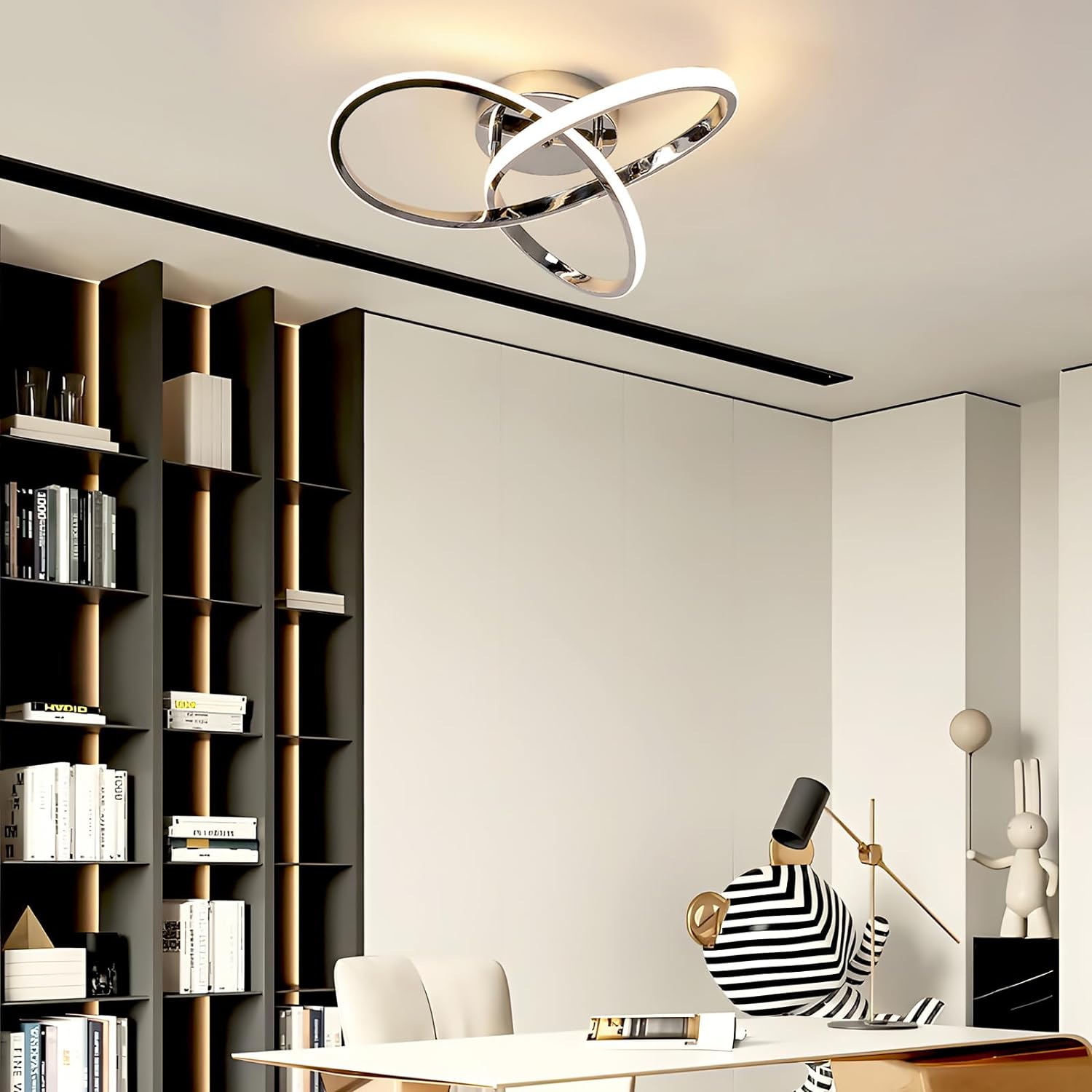 Moderne LED Plafondlamp Bloemontwerp voor Woonruimte en Slaapkamer 6