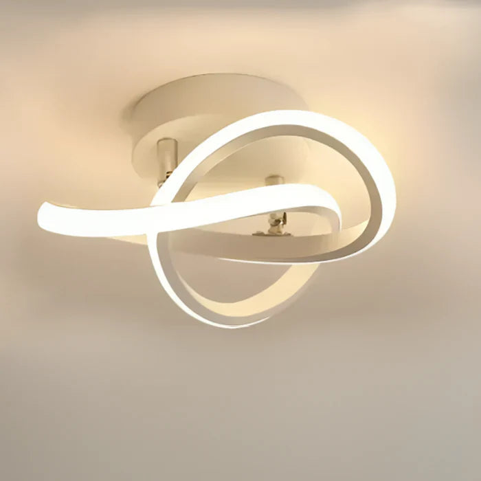 Moderne LED Plafondlamp Dubbel Ringdesign voor Slaapkamer en Woonruimte 9