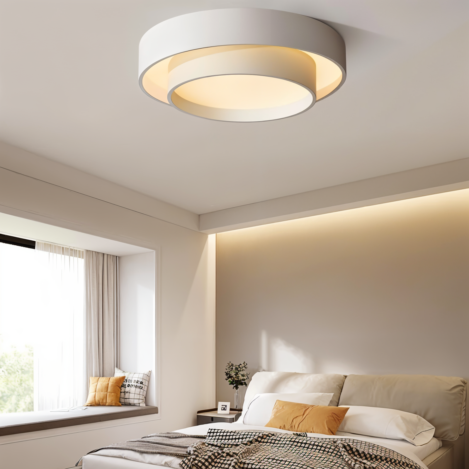 Moderne LED Plafondlamp Ringvormig 1