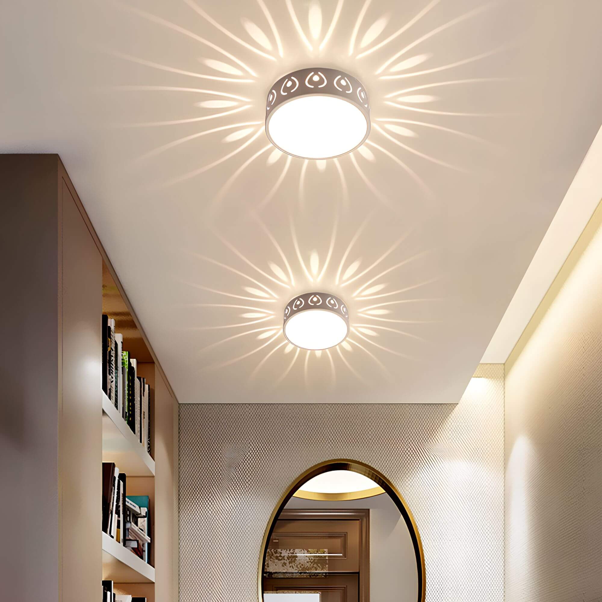 Moderne LED Plafondlamp voor Entree en Hal 2