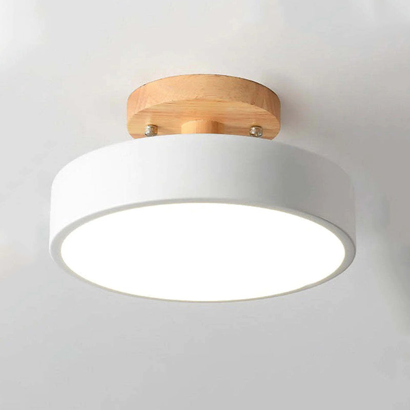 Moderne LED Plafondlamp voor Slaapkamer en Woonkamer Plafonniere 30 cm Hoog 9