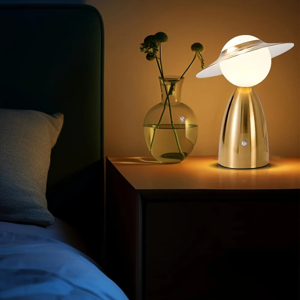 Moderne LED Tafellamp met Touch Dimmer voor Bureau en Slaapkamer 3