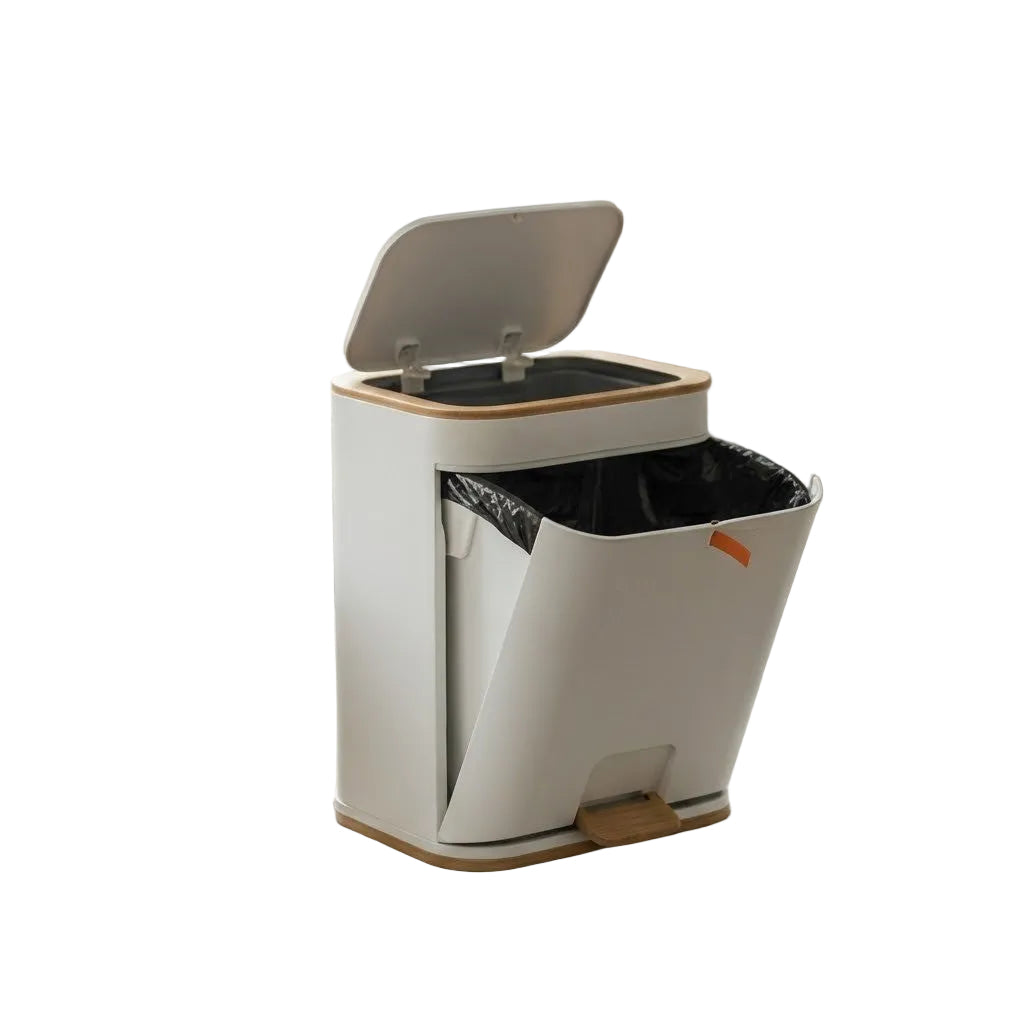 Moderne Prullenbak Compact Ontwerp voor Badkamer 0