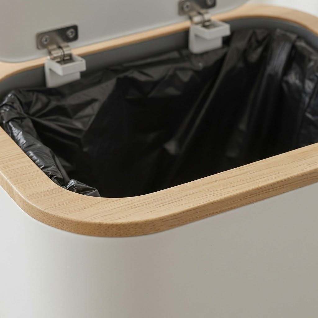 Moderne Prullenbak Compact Ontwerp voor Badkamer 1