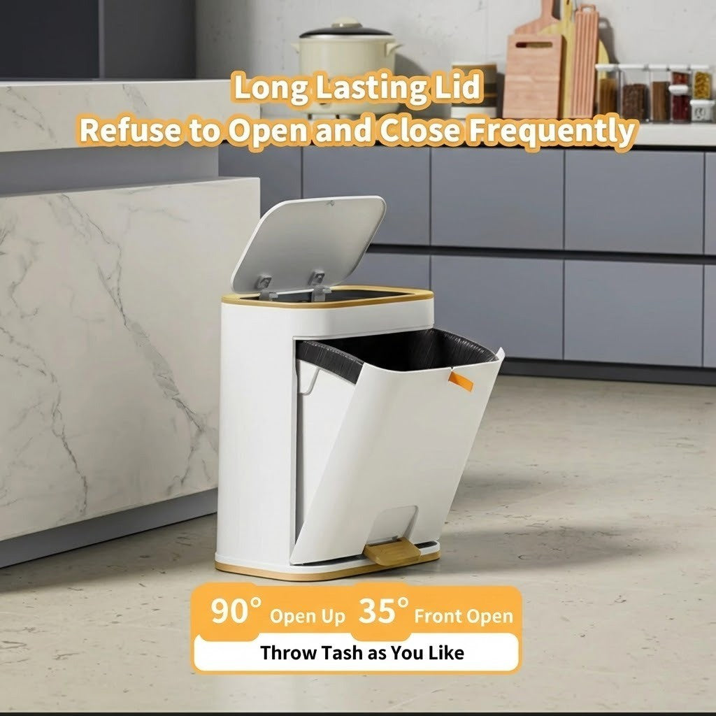 Moderne Prullenbak Compact Ontwerp voor Badkamer 5