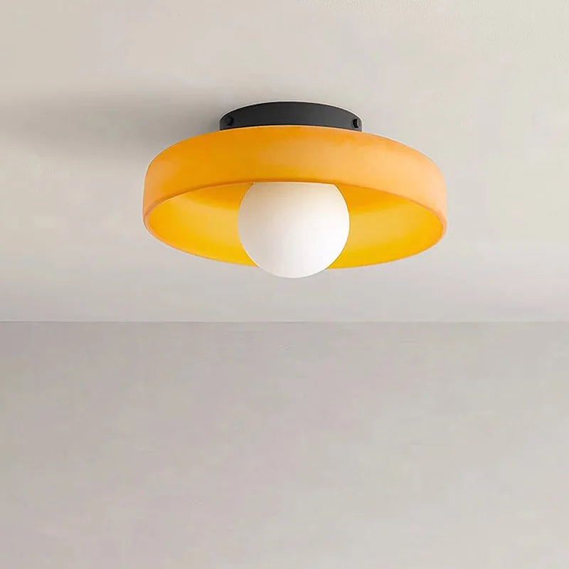 Moderne Ronde Plafondlamp AuraDisc LED voor Slaapkamer en Woonkamer 1