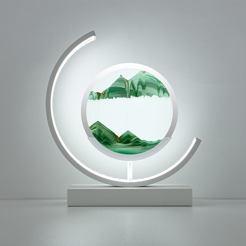 Moderne Tafellamp 3D Zandbak met Dynamische Verlichting 10