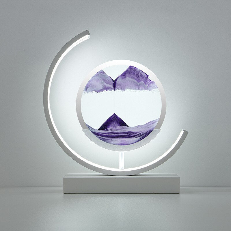 Moderne Tafellamp 3D Zandbak met Dynamische Verlichting 14