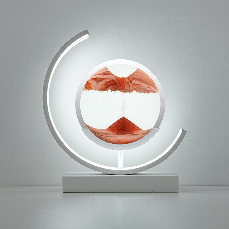Moderne Tafellamp 3D Zandbak met Dynamische Verlichting 15