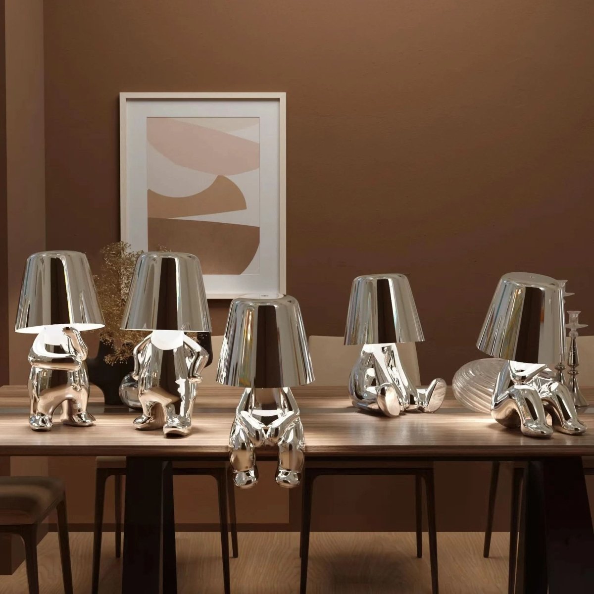 Moderne Tafellamp Dimbaar Minimalistisch Design voor Woonkamer en Kantoor 8