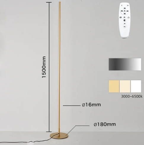 Moderne Vloerlamp Met Minimalistisch Design Voor Woonkamer 6