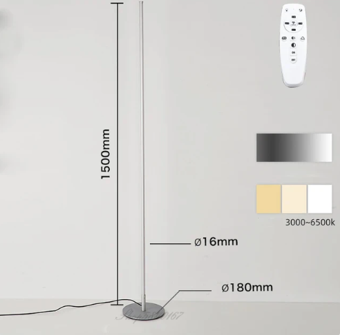 Moderne Vloerlamp Met Minimalistisch Design Voor Woonkamer 8