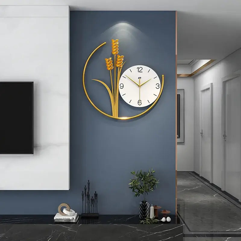 Moderne Wandklok Barley Design 4