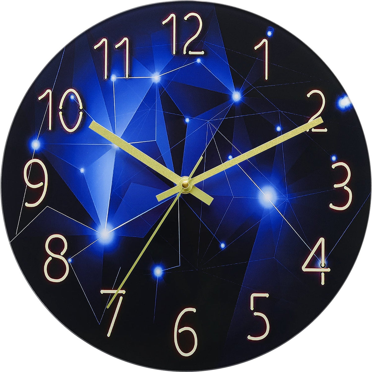 Moderne Wandklok Geometrisch Design voor Dames en Heren 0
