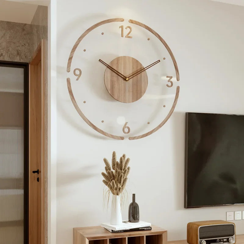 Moderne Wandklok voor Woonkamer Minimalistisch Design 0