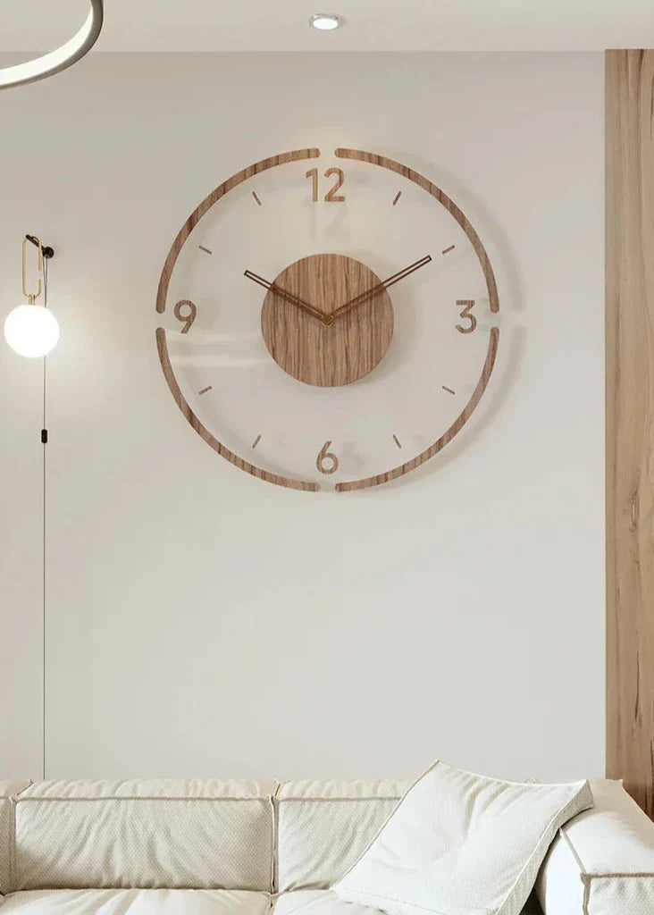 Moderne Wandklok voor Woonkamer Minimalistisch Design 1