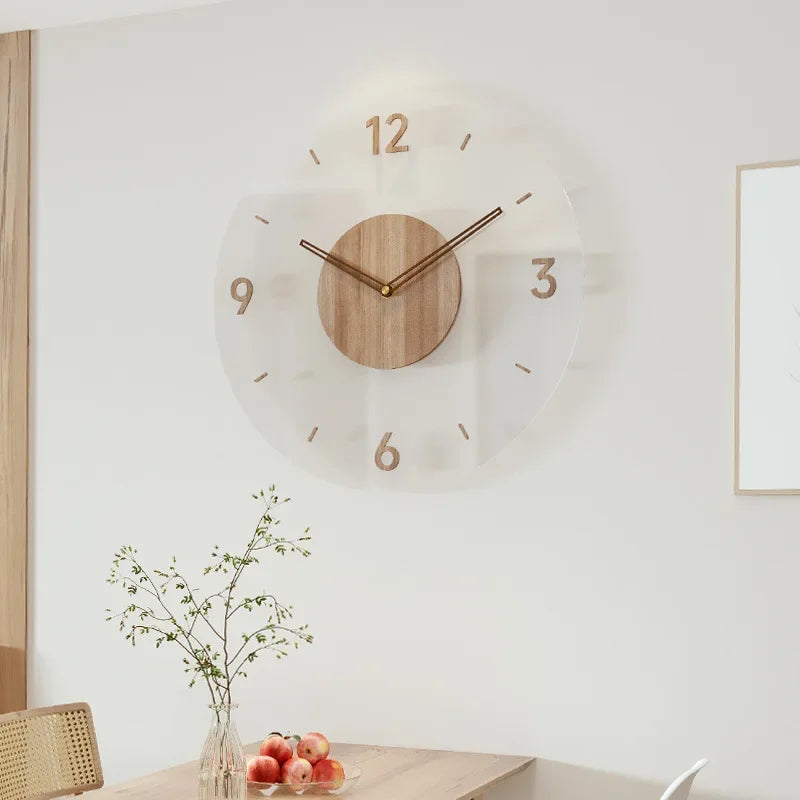 Moderne Wandklok voor Woonkamer Minimalistisch Design 6